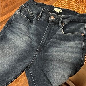 Good American Women's Dark Blue Skinny Jeans